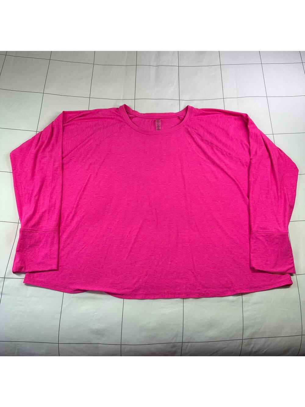 Beyond Yoga Top Womens 3X Pink Featherweight Daydreamer Pullover Stretch Gym